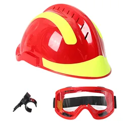 Casco bombero ABS reflectante – Soporte linterna