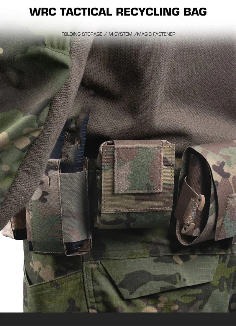 Bolsa táctica en camuflaje