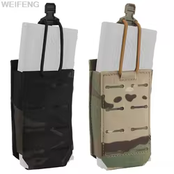 Portacargadores MOLLE 5.56 mm para M4, AR15 y AK47 – Apertura rápida