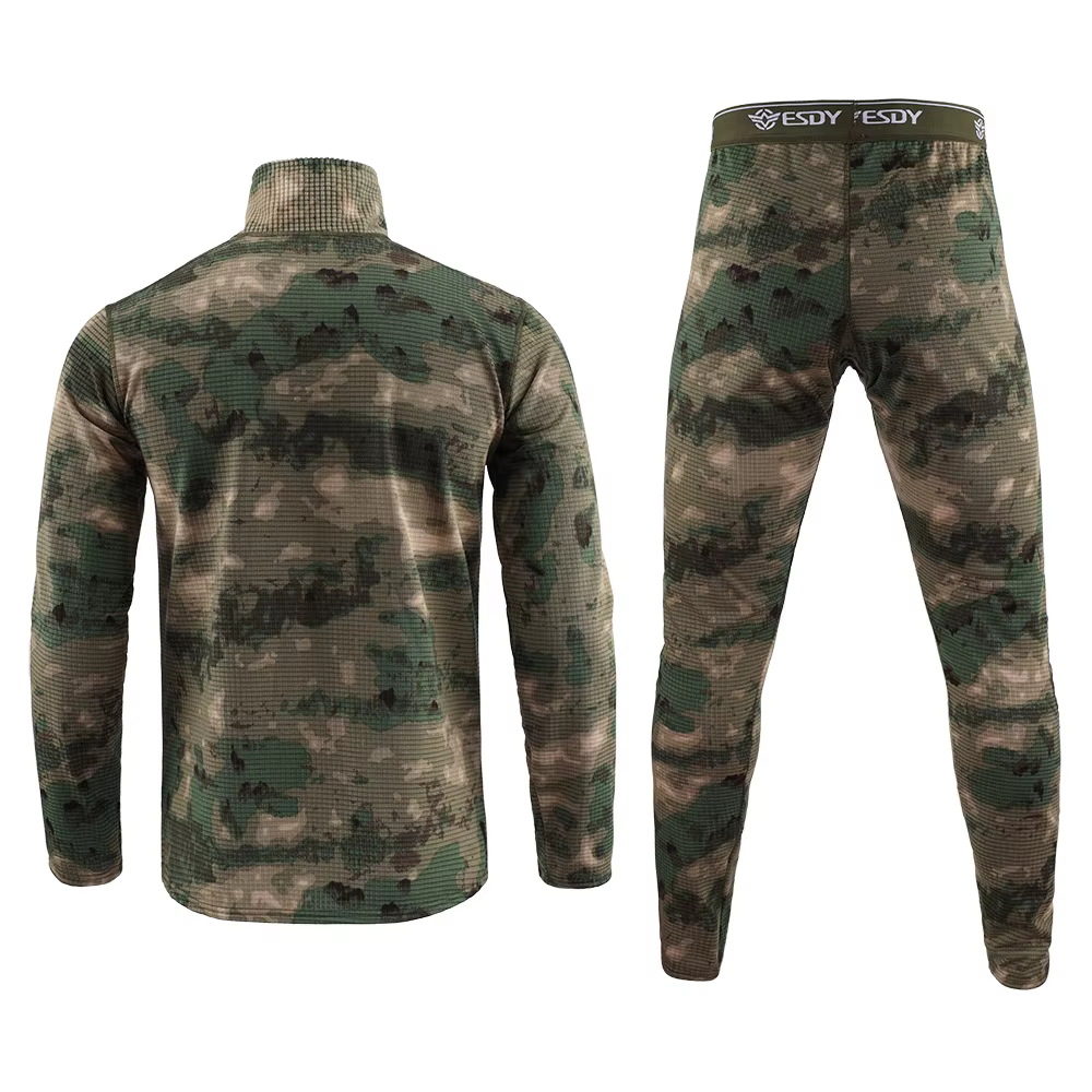 Ropa interior térmica camuflaje invierno hombre - táctica airelibre - imagen 5