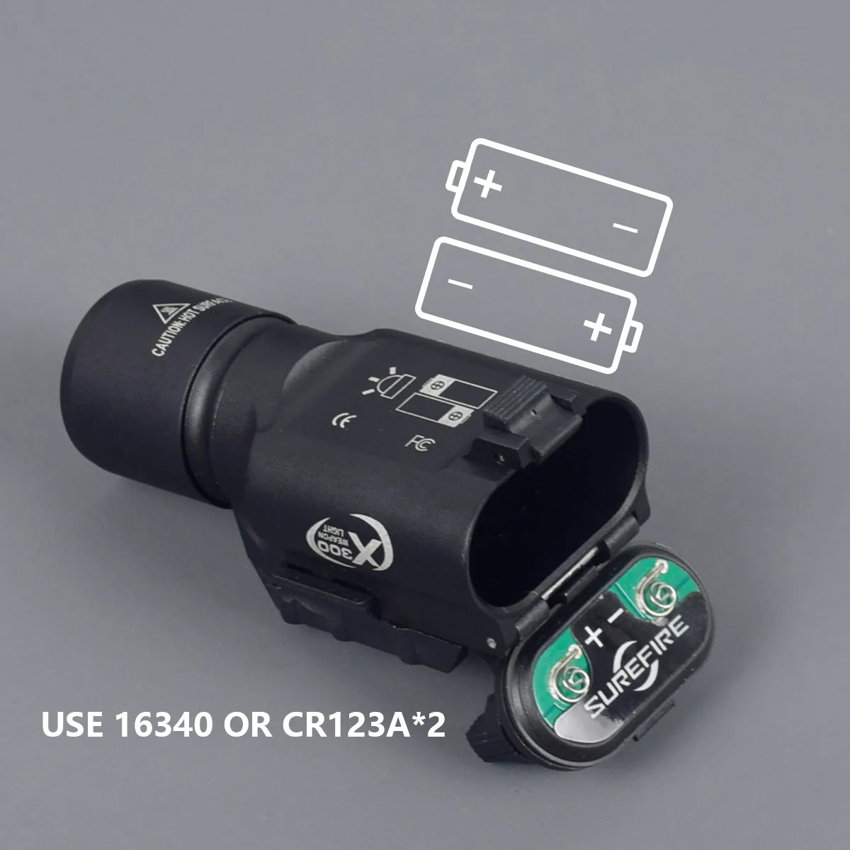 Linterna Surefire X300 Ultra con Láser para Armas de Fuego - imagen 3