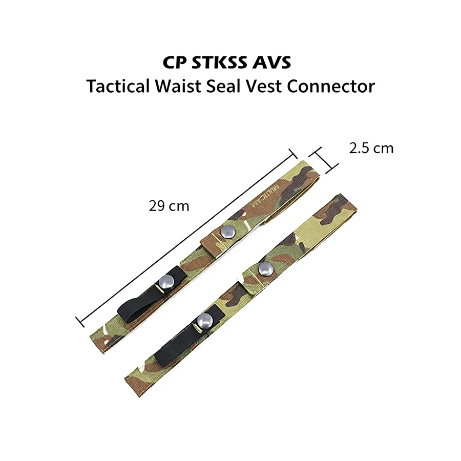 Correas Carbono Reforzadas CP StKSS – Conexión AVS Táctica para Portaplacas - imagen 2