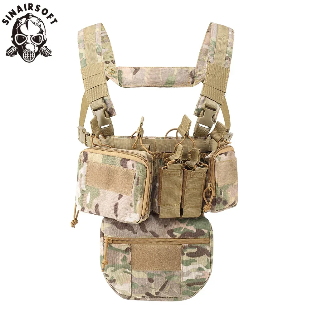 Chaleco Táctico CS Match TCM Airsoft con Sistema MOLLE - imagen 3