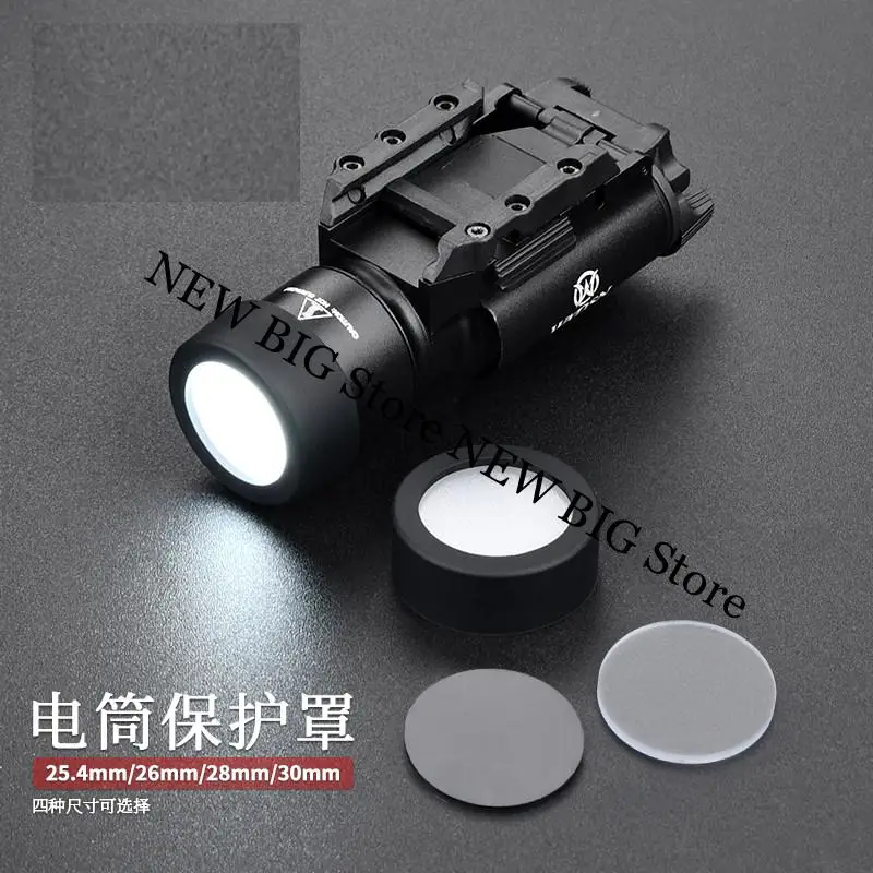 Protector de lente con filtro infrarrojo para linterna táctica - imagen 4