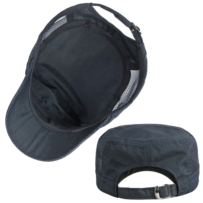 Gorra táctica de secado rápido con malla transpirable ajustable - imagen 2