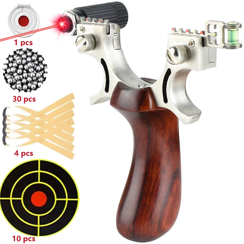 Lazer Tirachinas de caza metal CNC acero inoxidable - imagen 3