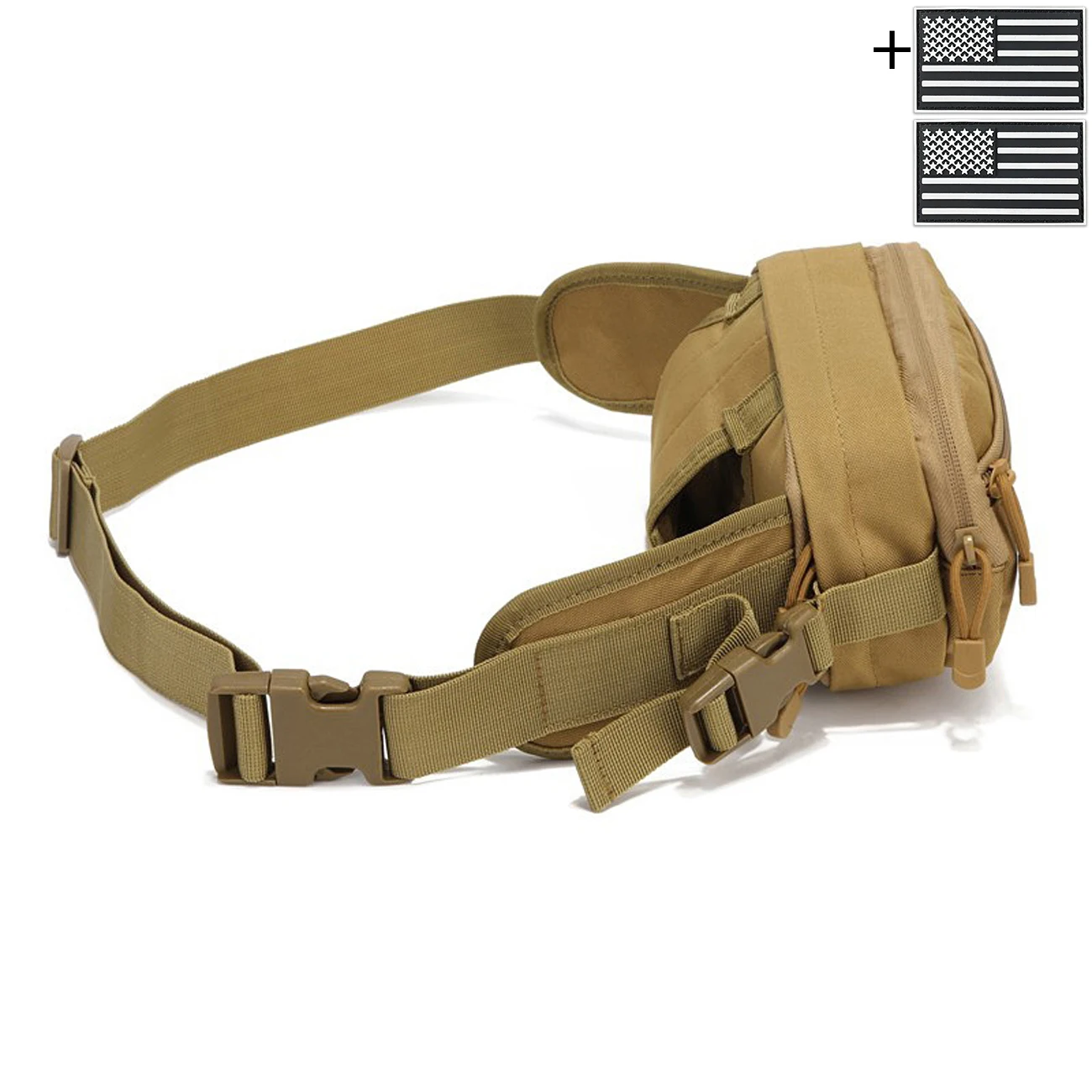 Bolsa táctica de cintura para porte oculto y caza - imagen 3