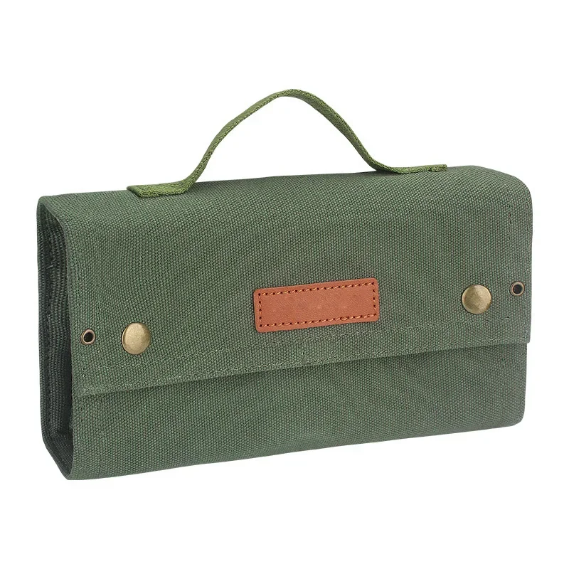 Kit especias camping con bolsa lona y set de tarros para condimentos - imagen 2