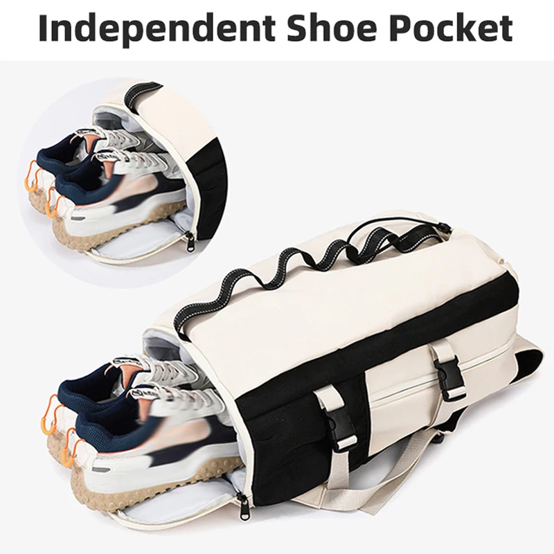 Mochila outdoor con cordón para portátil, gimnasio y viajes - imagen 4