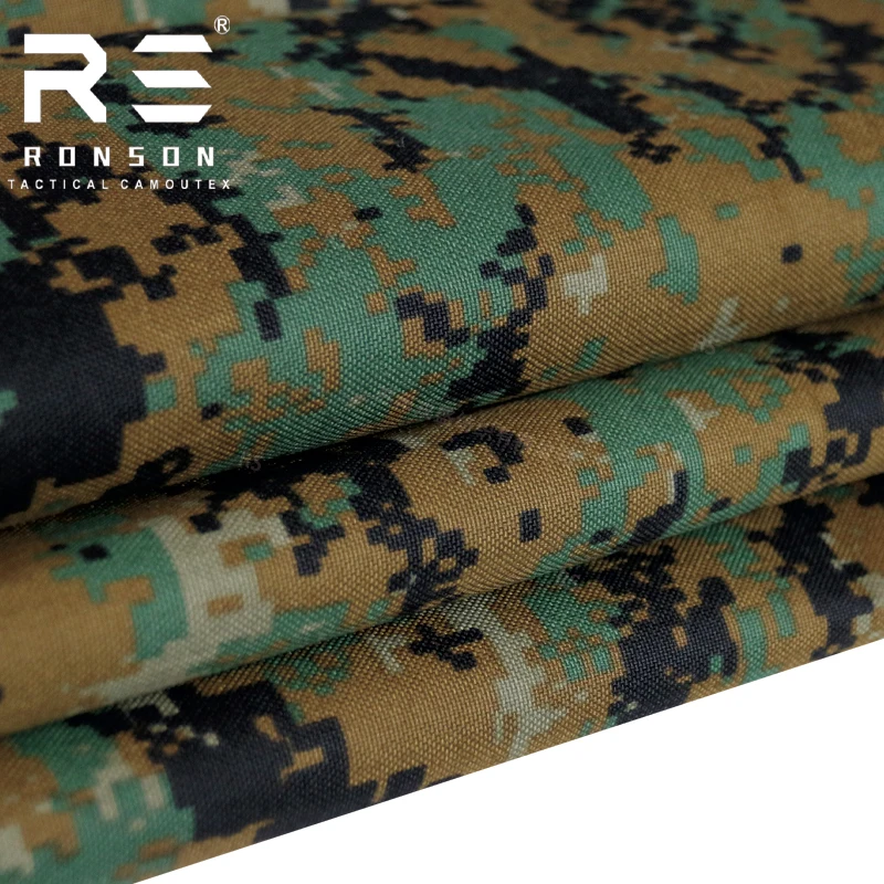 Tela táctica camuflaje MARPAT Oxford poliéster para chaleco