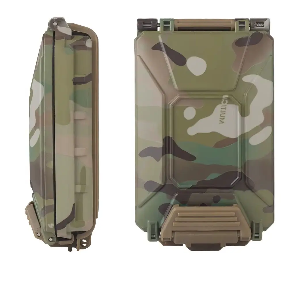 Porta baterías táctico MOLLE modular para chaleco de caza - imagen 3
