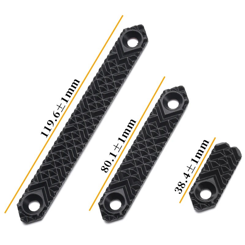 Cubierta táctica de riel modular MRC para Keymod, nailon 3D - imagen 3