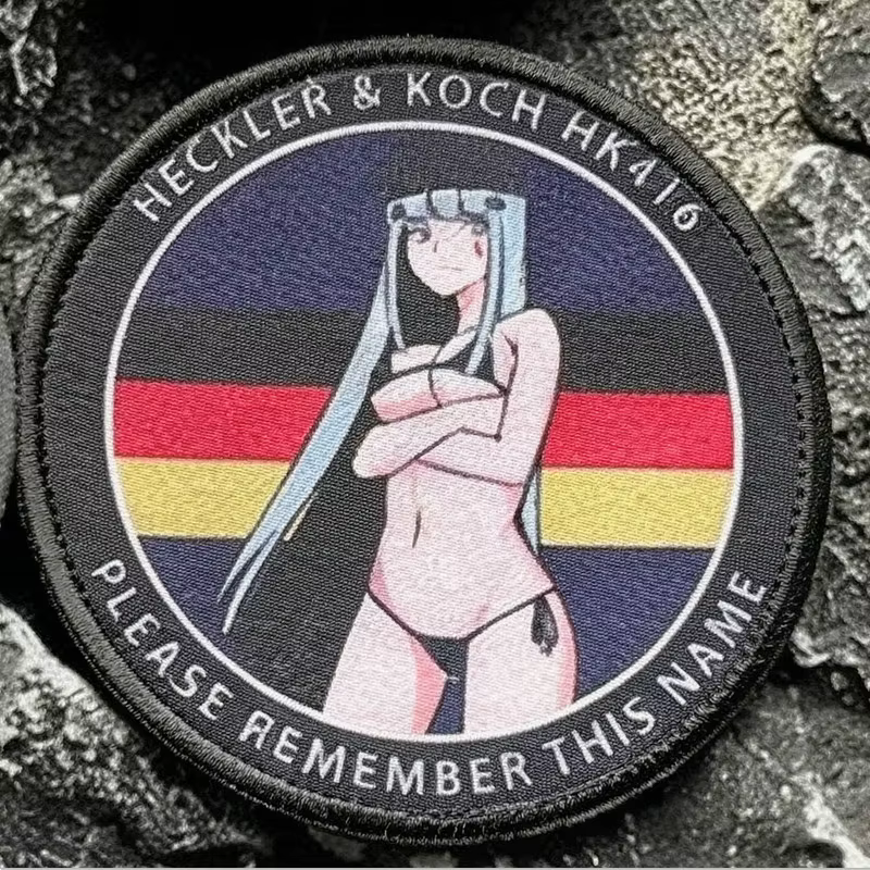 Parche táctico Heckler & Koch HK416 M4A1 Sopmod II – Girls Frontline