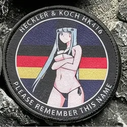 Parche táctico Heckler & Koch HK416 M4A1 Sopmod II – Girls Frontline