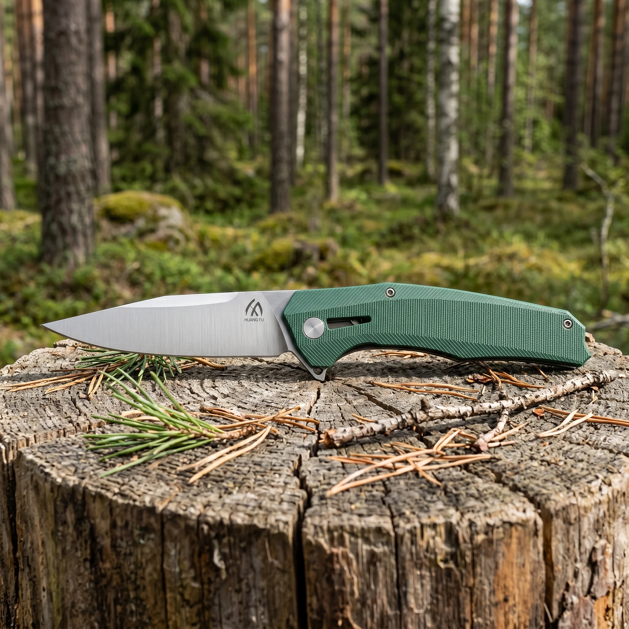 Cuchillo plegable táctico de acero para exterior y regalo hombre - imagen 5
