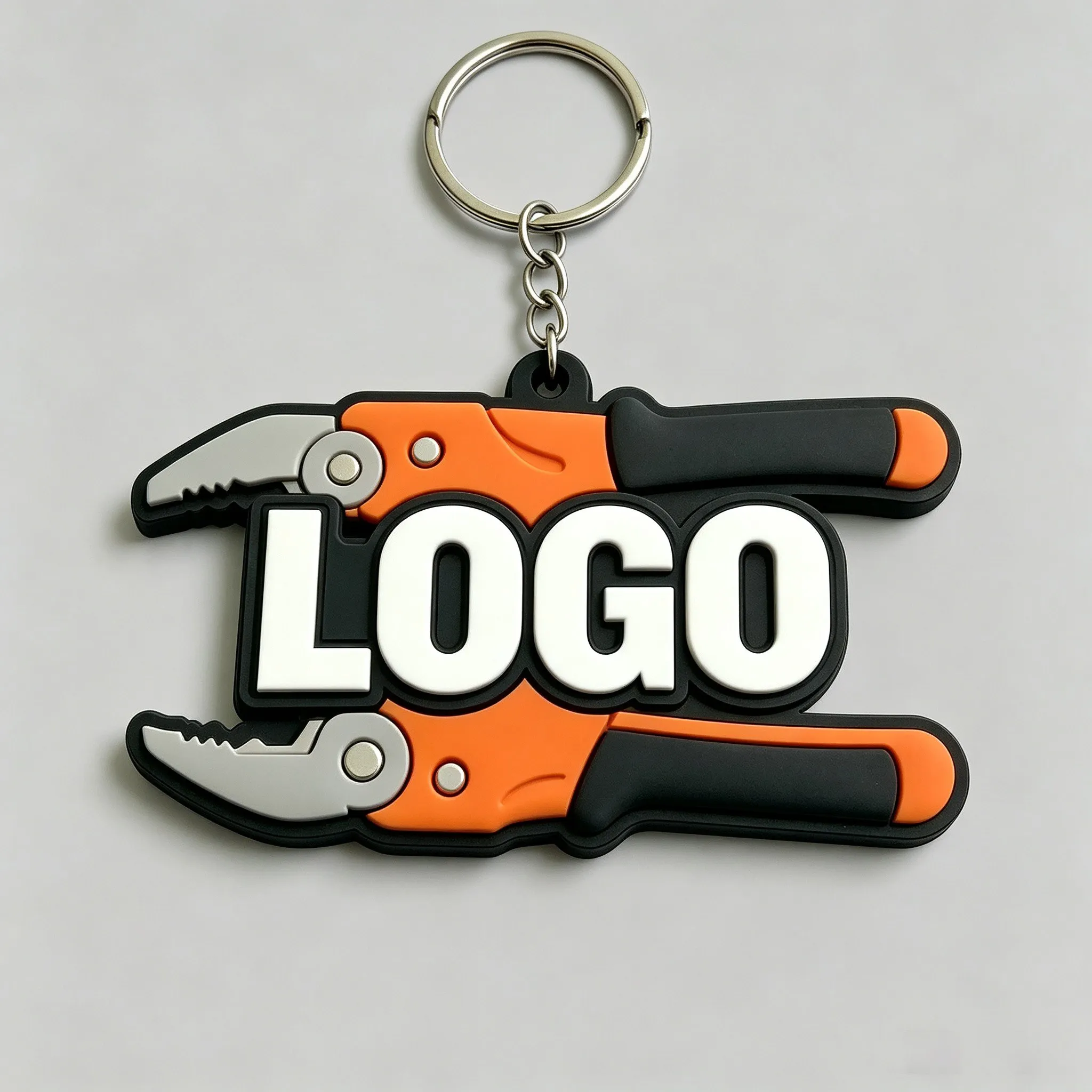Llavero PVC personalizado con logotipo y nombre – Accesorio - imagen 5