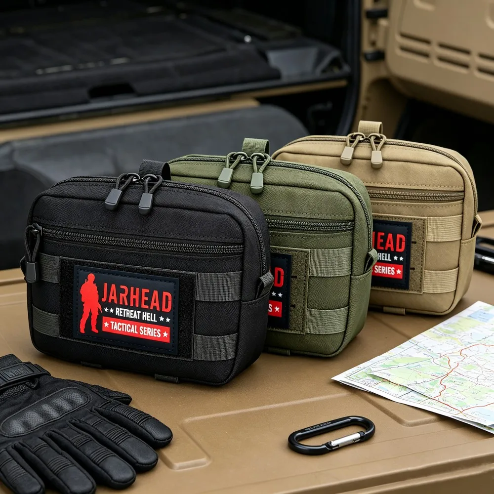 Bolsa táctica MOLLE EDC riñonera botiquín primeros auxilios EMT - imagen 4