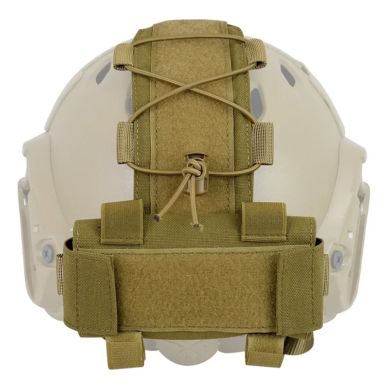 Portabaterías MK2 para casco táctico con bolsa contrapeso - imagen 3