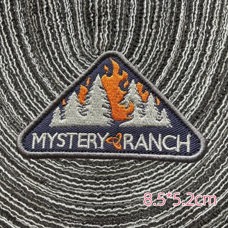 Parche táctico bordado calavera velcro para uniforme militar - imagen 3