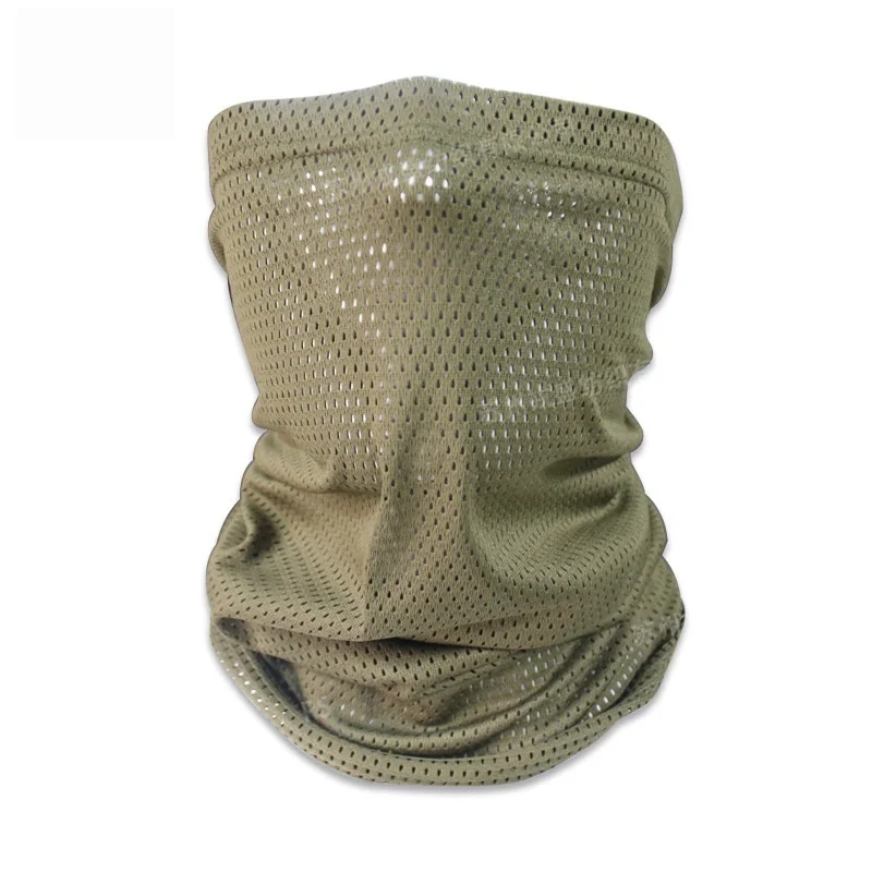 Bufanda táctica ligera de camuflaje con protección solar para ciclismo - imagen 3
