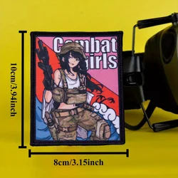 Gold Coast Morale Parche táctico anime de gancho y bucle para mochila