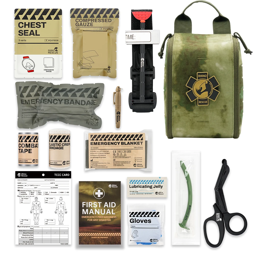 Kit táctico de rescate rinoceronte – Botiquín Ifak Bolsa Molle - imagen 2