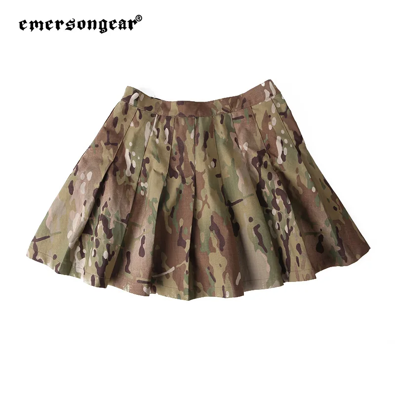 Emersongear S Falda táctica plisada cintura alta urbano camuflaje - imagen 2