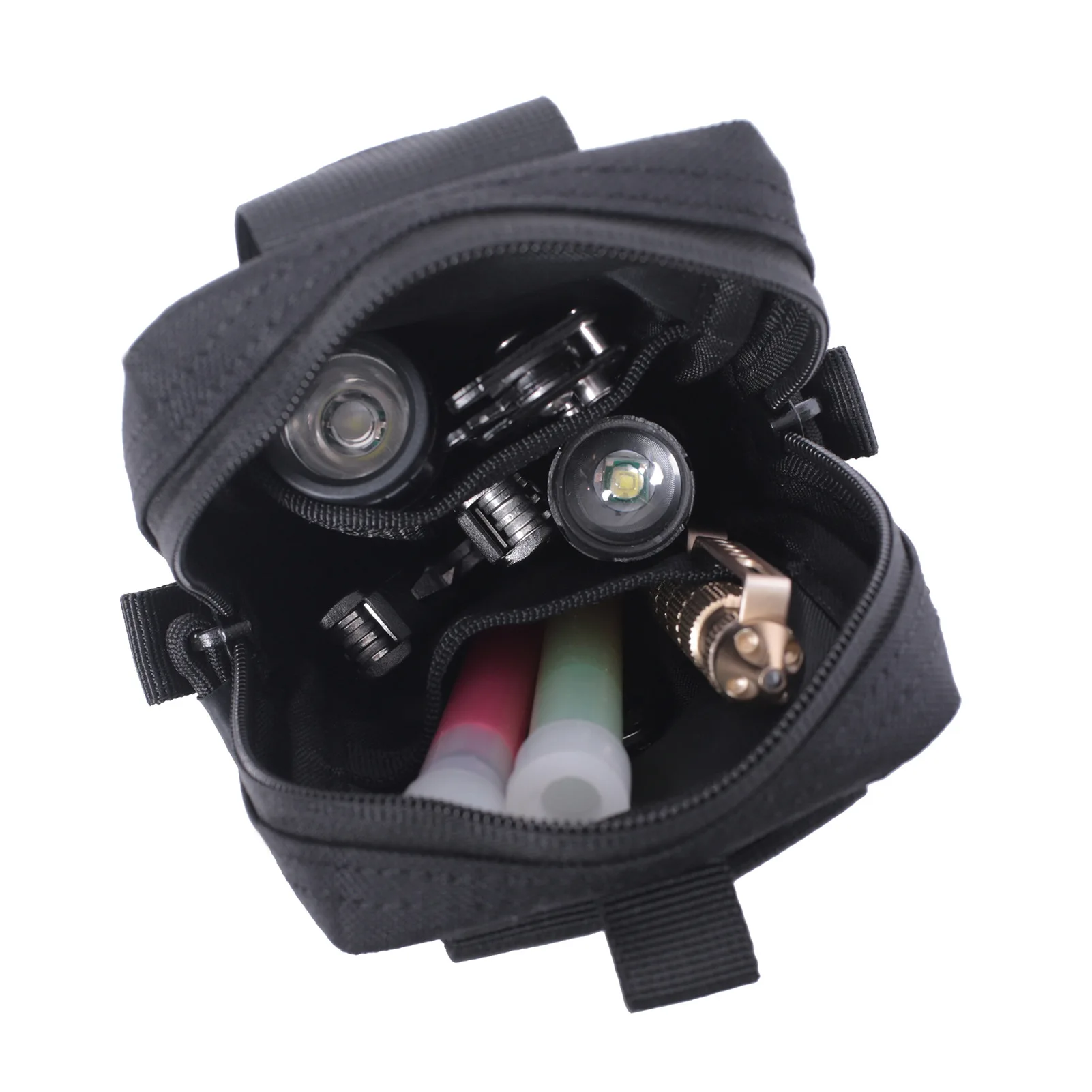 Bolsa táctica móvil nailon 1000D MOLLE EDC para acampar y senderismo - imagen 4