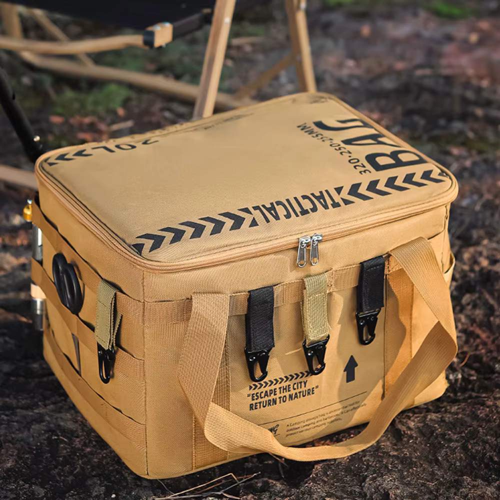 Bolsa táctica plegable AVA252 para acampada y viaje