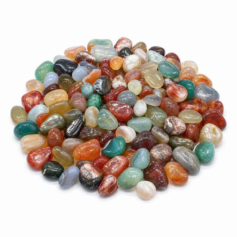 Piedras de ágata natural mixta para decoración y manualidades - imagen 4