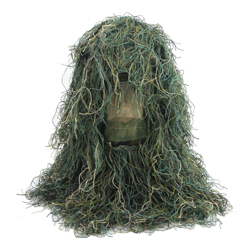 Traje Ghillie Airsoft Capucha – Camuflaje Francotirador Táctico - imagen 3
