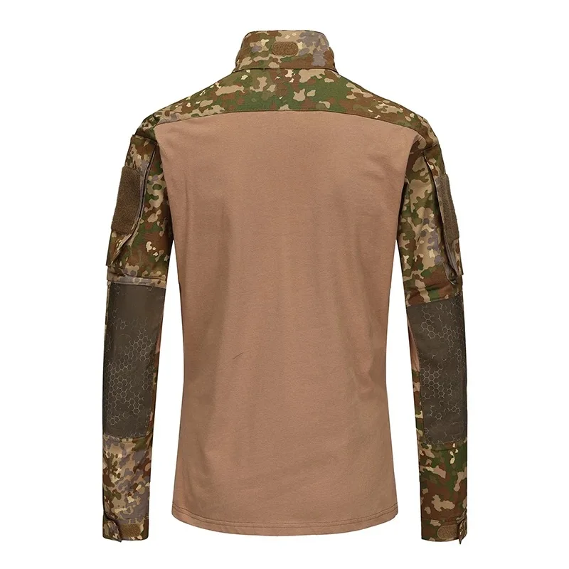 KSK camiseta de combate táctica alemana camuflaje manchado todoterreno - imagen 5