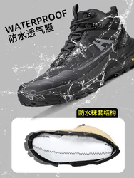 HUMTTO Botas Tácticas Impermeables Senderismo Hombre