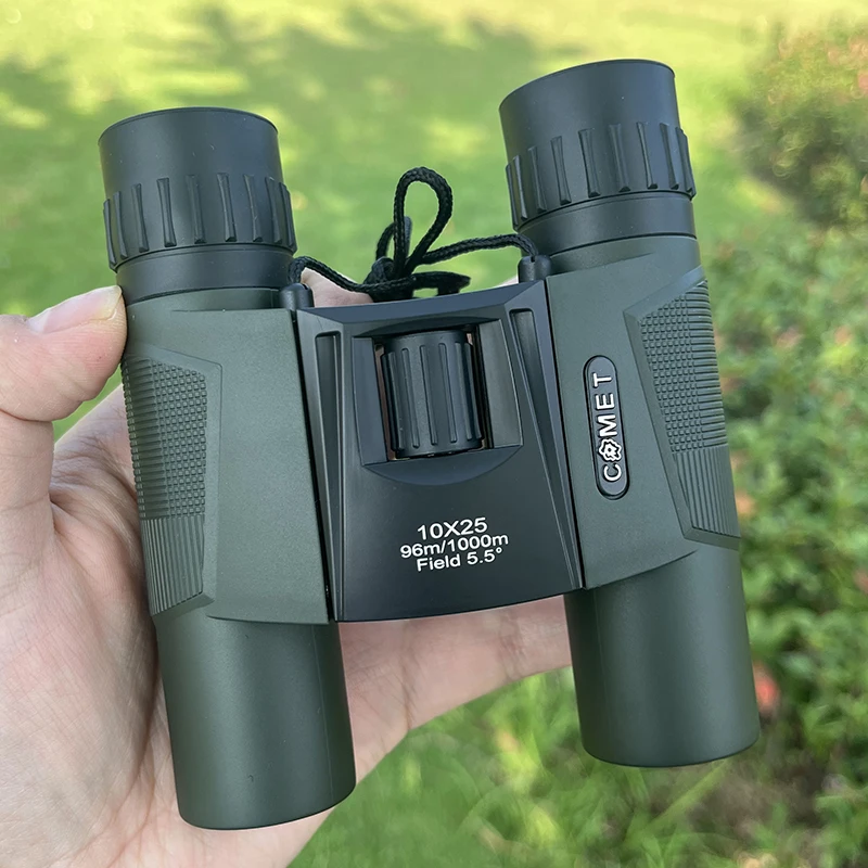 Binocular 10x25 compacto plegable observación de aves adulto - imagen 5
