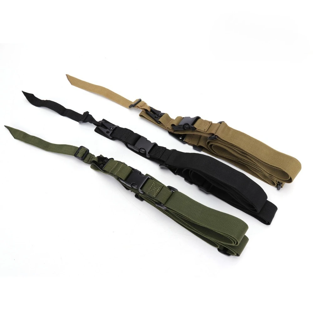 Correa táctica de hombro bungee ajustable con hebilla QD pistola - imagen 4