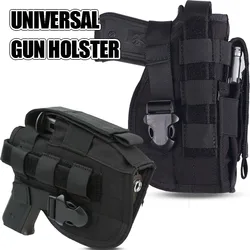 Funda táctica MOLLE para pistola Glock/M1911 derecha con cargador
