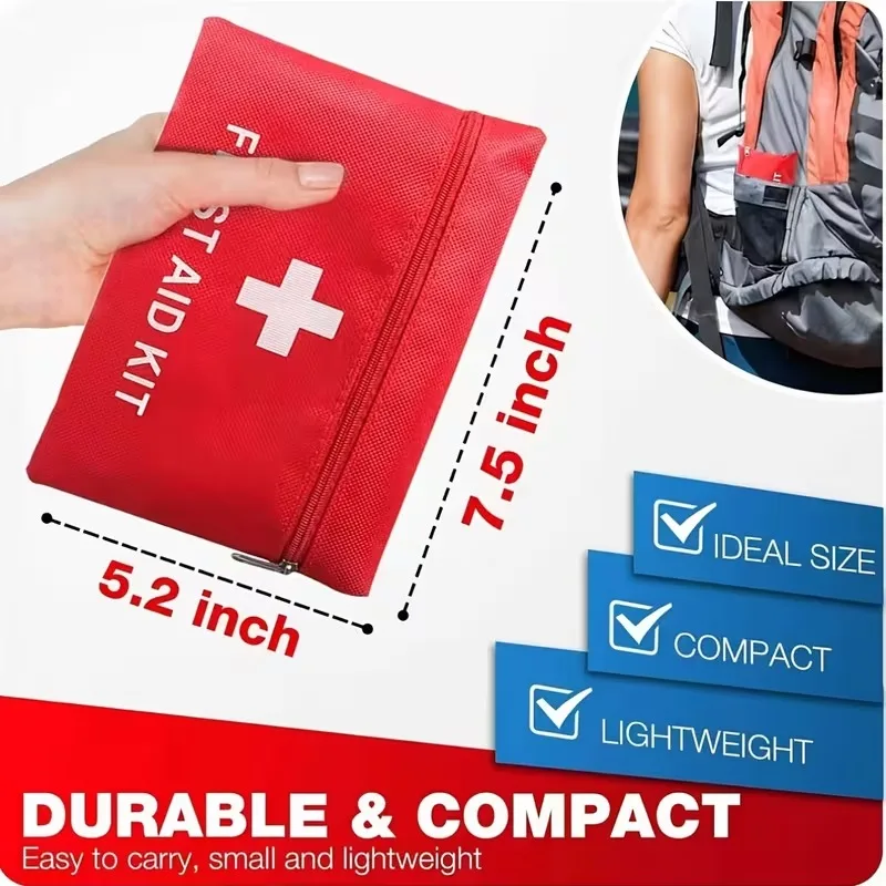 Botiquín primeros auxilios impermeable exterior – Kit emergencia