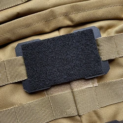 Panel adhesivo Molle blanco con bucle – Base extendida para montaje táctico