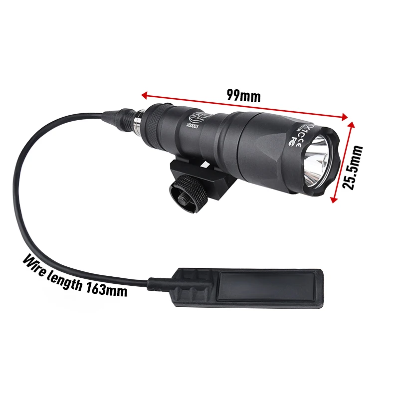 WADSN SF M300 linterna táctica con montaje Picatinny - imagen 5