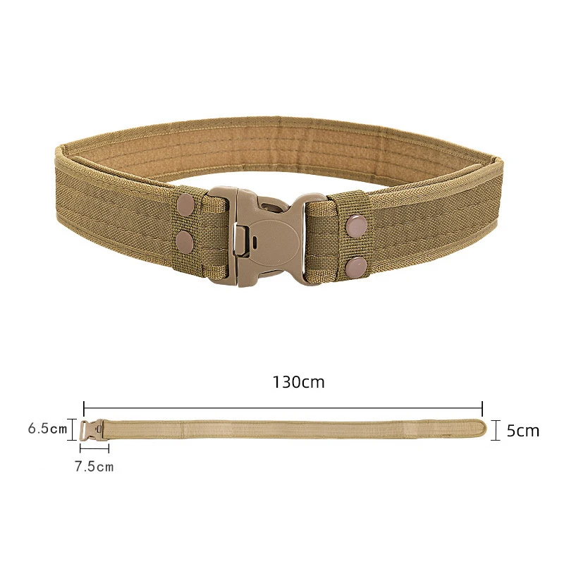 Cinturón táctico Oxford camuflaje ancho de nailon para exteriores - imagen 5