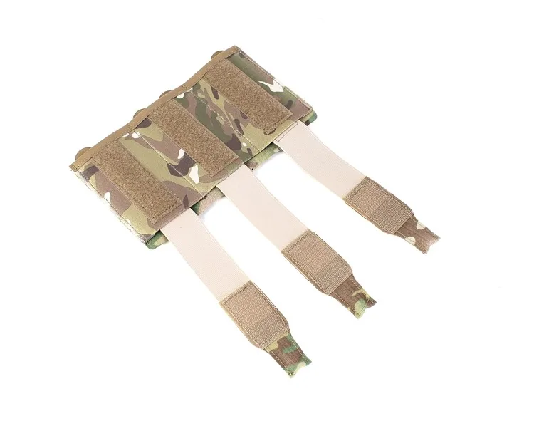Vista del pouch con sistema Molle y flap