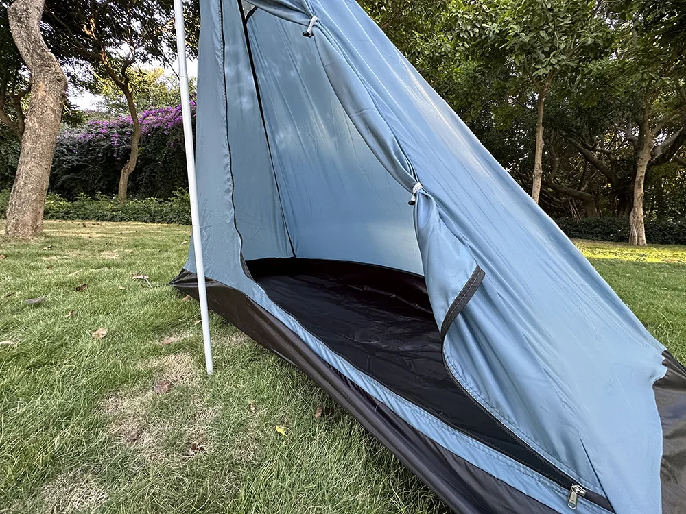 Tienda mosquitera ultraligera 1 persona – Tipi piramidal - imagen 3