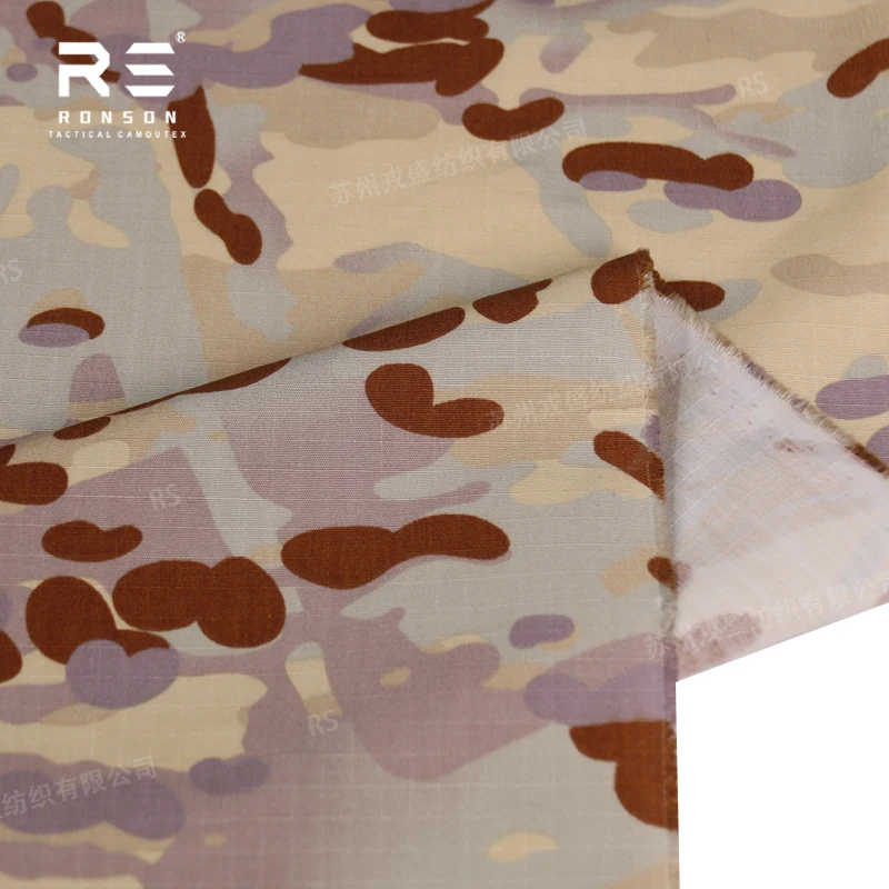 Tela táctica NYCO ripstop desértico australiano camuflaje para uniforme - imagen 5