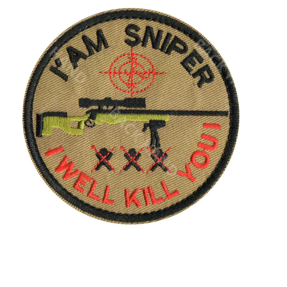Emblema de combate tipo parche para personalización