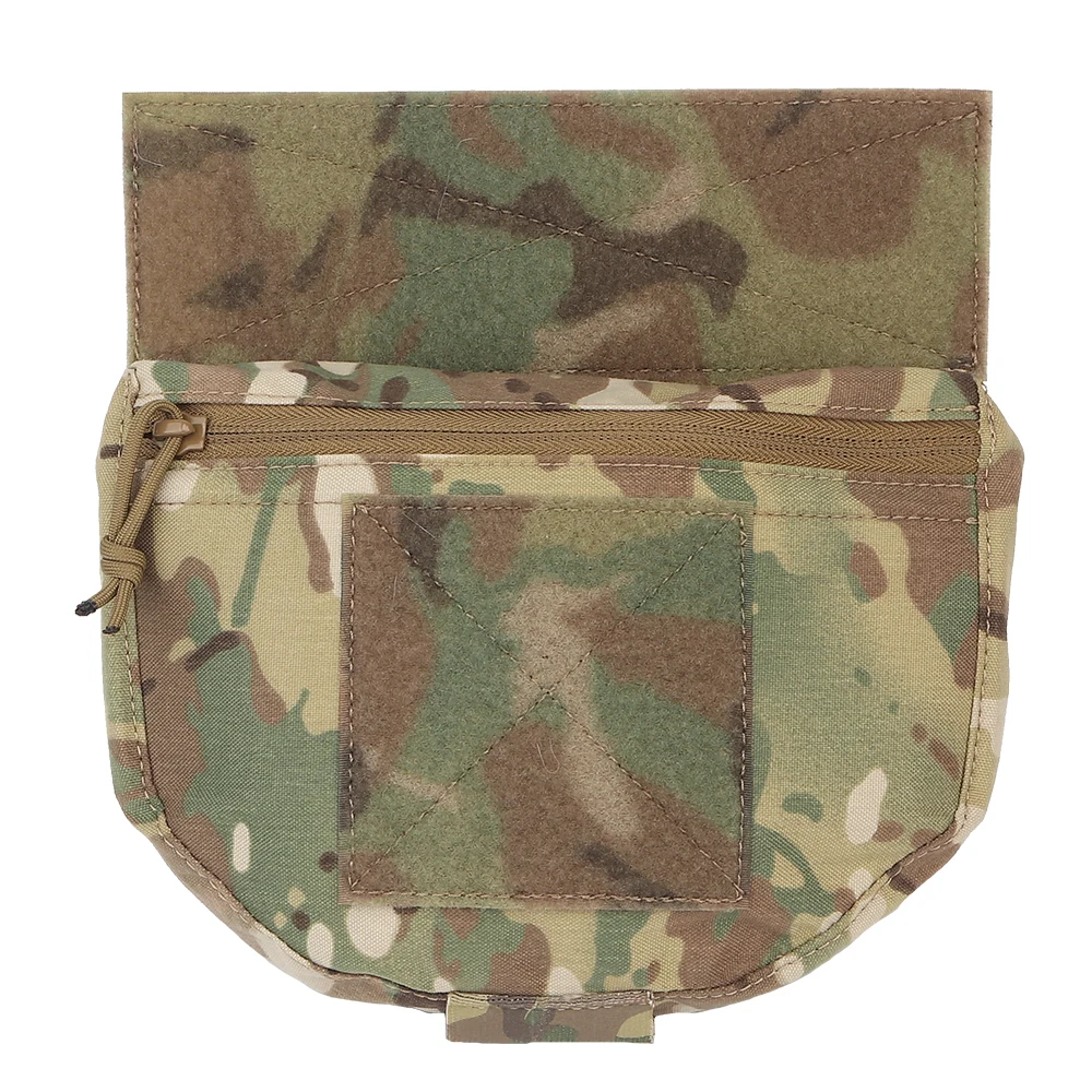Bolsa táctica frontal MOLLE para chaleco portaplacas airsoft