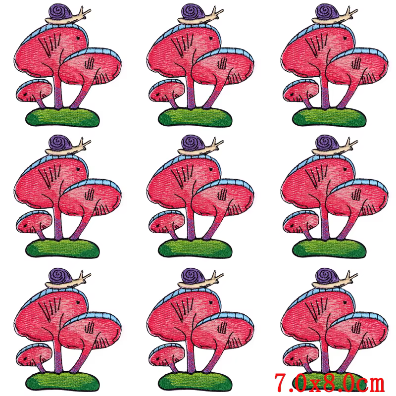 Parches termoadhesivos bordados dibujos animados para planchar - imagen 5