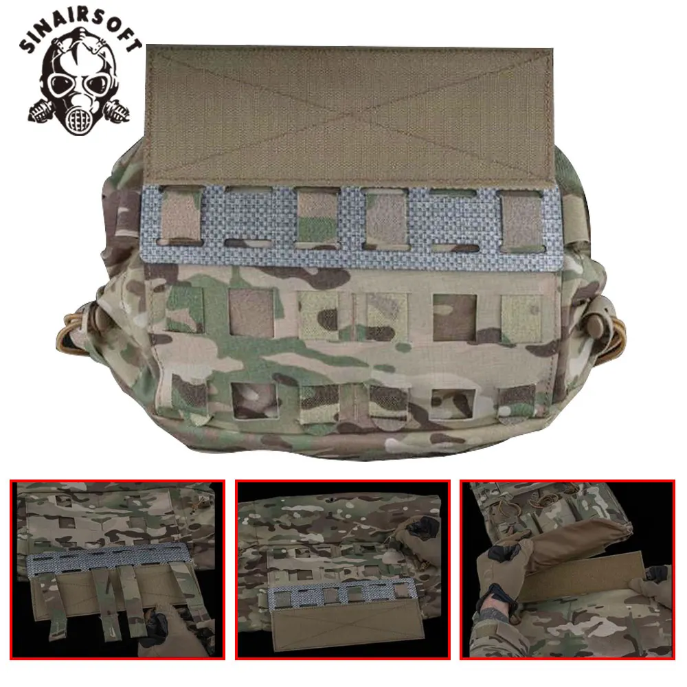 SINAIRSOFT Bolsa táctica multifunción para máscara de Gas CS Molle - imagen 4