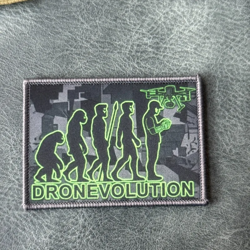 Dronevolution Parche táctico gancho y bucle para chaleco y gorra - imagen 3