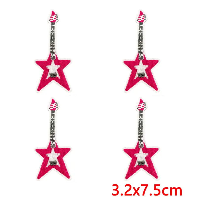 Diseños variados del lote de parches bordados