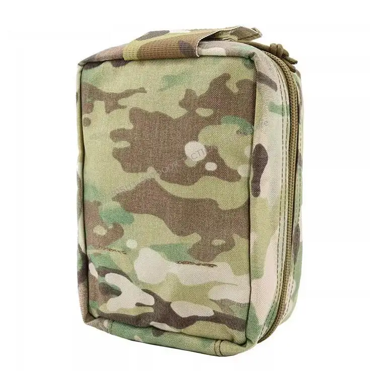 Bolsa médica táctica MOLLE para primeros auxilios de acampada